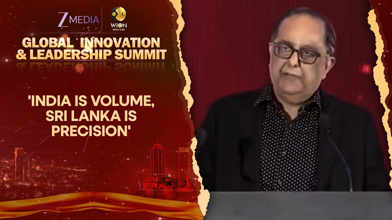 Sri Lankan Hanif Yusoof Speaks at WION Global Innovation & Leadership Summit | WION