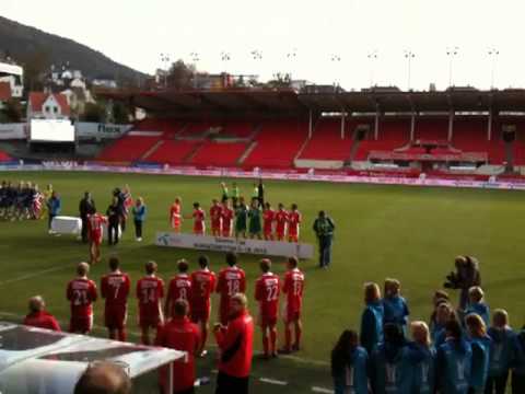 Brann G 16s medaljeutdeling - Cupfinale 2010