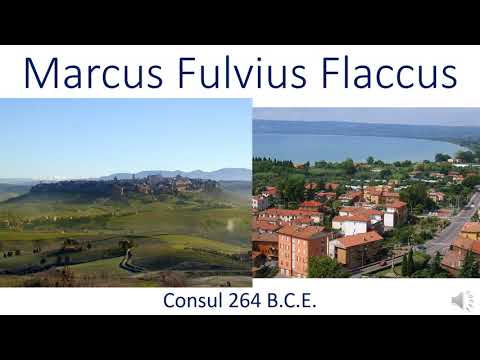 Marcus Fulvius Flaccus, Consul 264 B.C.E.