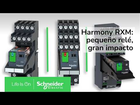 Harmony RXM: Relés miniatura fiables para uso industrial