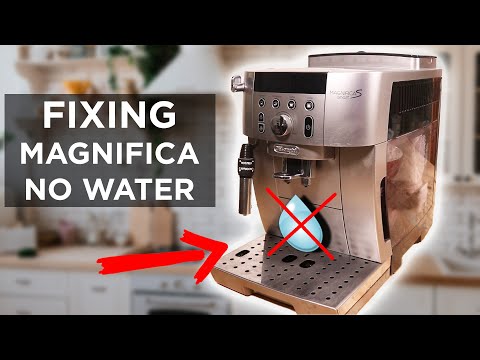How to fix Delonghi magnifica with no water coming out