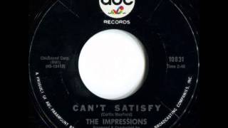 The Impressions..  This Must End.  &   Can't Satify.  1966