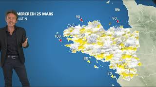 Illustration de l'actualité La météo de votre mercredi 25 mars 2026