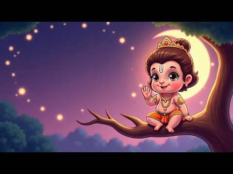 Baby Sleep Music 🌙 Hanuman Chalisa Lullaby | 1 Hour Soothing Bedtime Songs