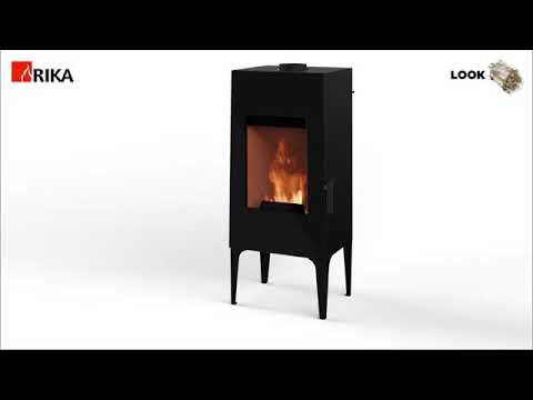 Proflam Alpes Rika Store poêle à bois LOOK