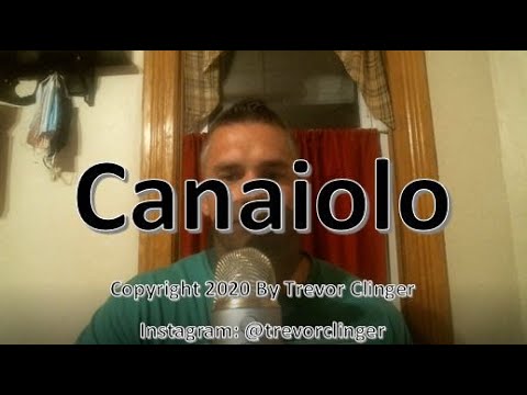 How To Pronounce Canaiolo