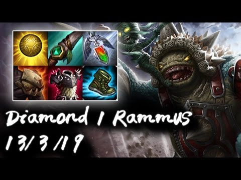 Diamond 1 Rammus Jungle vs Kha'Zix | Korea High Elo Replays