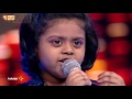 Super Singer Junior - Naan Oru Sindhu by Tanushree