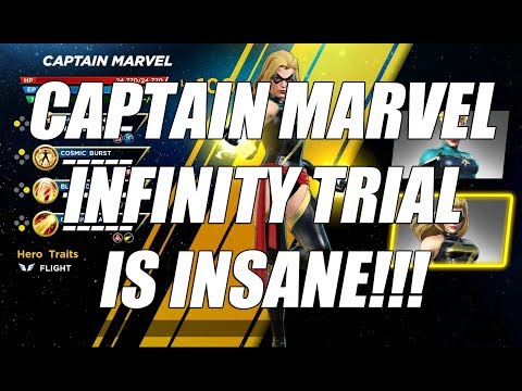 How to 3 Star Captain Marvel Costume Trial - Marvel Ultimate Alliance 3 (MUA3)