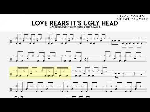 Love Rears It's Ugly Head   Trinity Rock & Pop Drums Grade 6