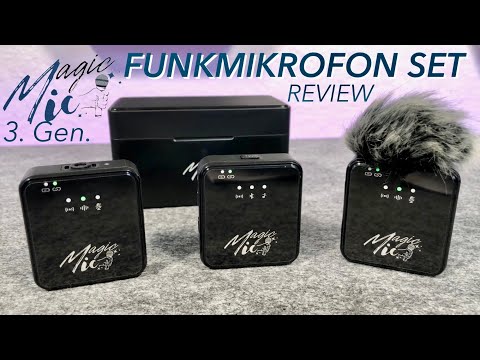 Magic Mic 3. Generation Funkmikrofon Set im TEST - Kabellos und wunschlos guter Klang ?? REVIEW