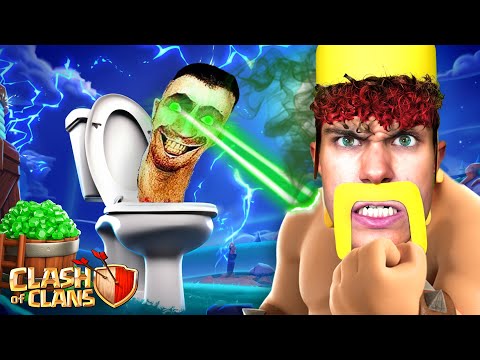SKIBIDI TOILET in CLASH OF CLANS !! Geheimes Update ?!