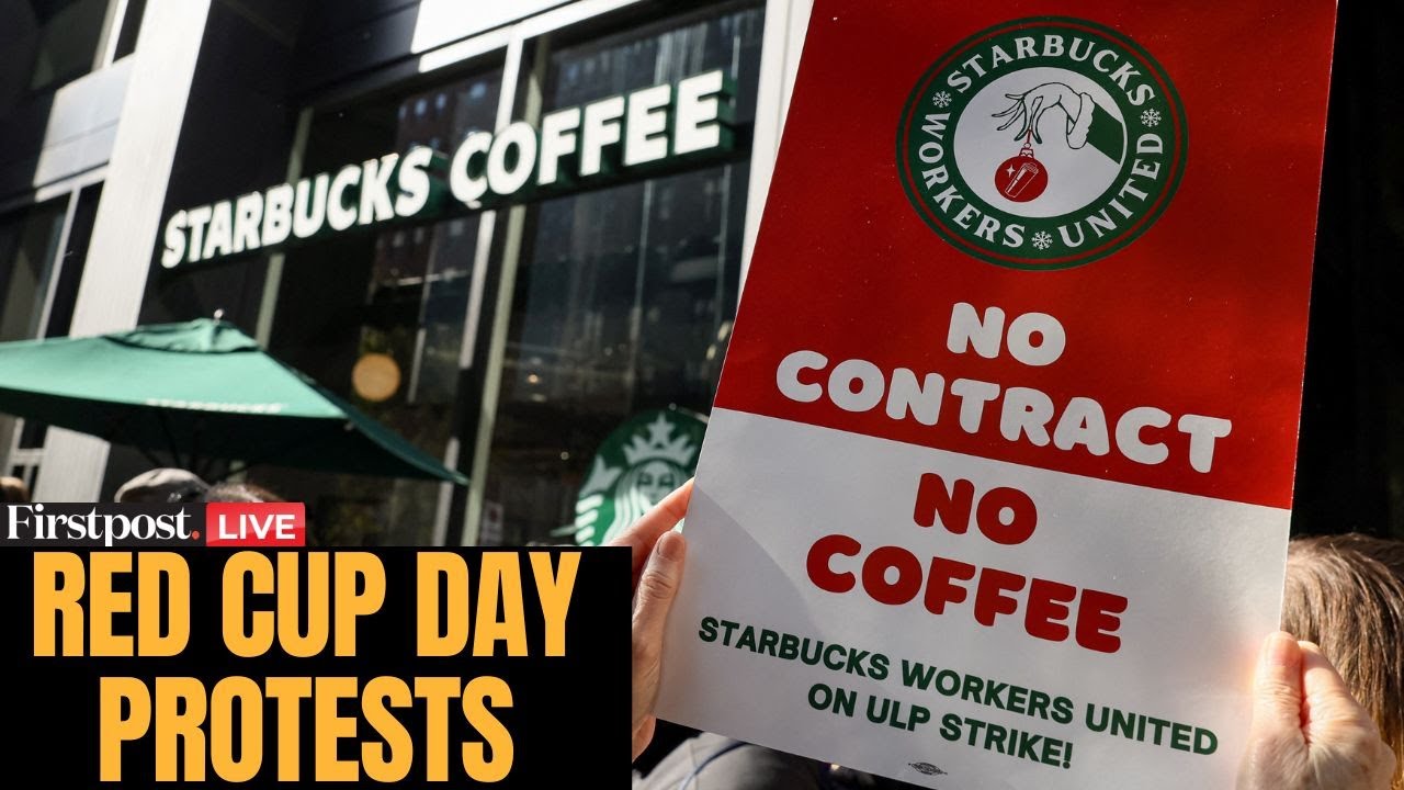 Red Cup Day Protest LIVE: Starbucks Workers Launch Indefinite Strike Push For New Contract Talks