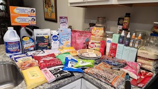 LARGE Dollar Tree fill in haul (Food & personal care)