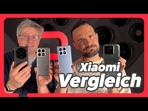 Xiaomi 14, 14 Ultra, 14T & 14T Pro: The model series in comparison!