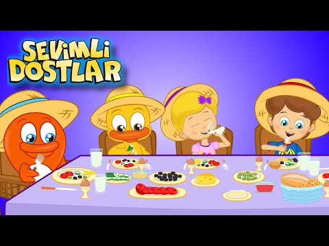 Kahvaltı Zamanı🍅| Sevimli Dostlar ile Çocuk Şarkıları | Kids Songs and Nursery Rhymes
