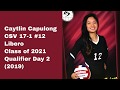 Caytlin Capulong #12 Qualifier Day 2