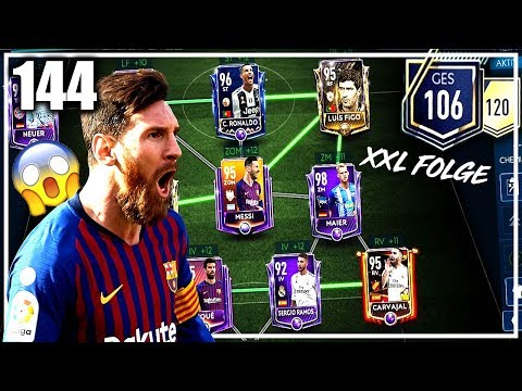 MEIN 106er TEAM + MESSI!! 😱🔥 FIFA MOBILE 19 #144 *XXL*