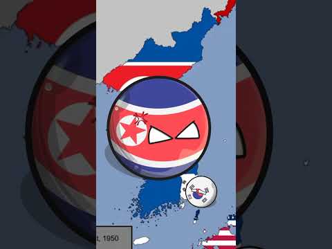Korean War, but it's Better #shorts #history #polandball