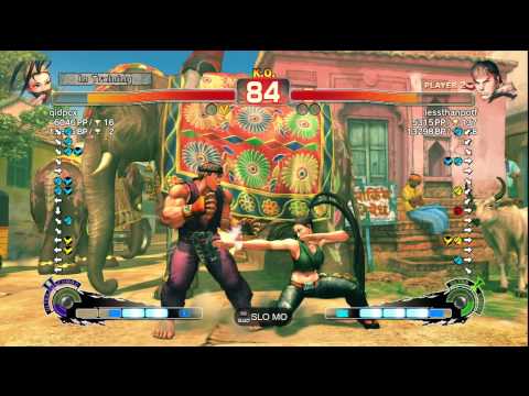 SSF4 AE Ver. 2012: qidpcx [Ibuki] vs. lessthanpotf [Ryu] - PSN Ranked Match