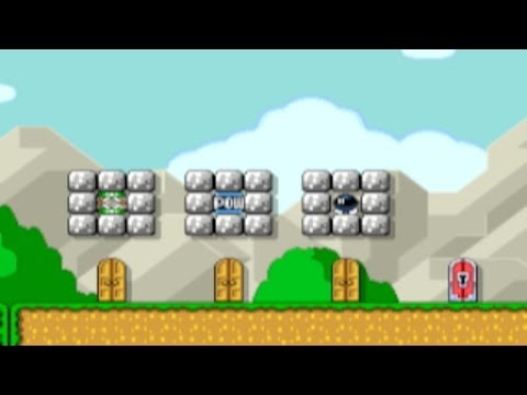 W1-S Kaizo school by Jerry - SUPER MARIO MAKER - NO COMMENTARY 1bi