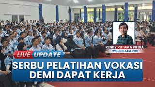 Demi Dapatkan Pekerjaan, Sebanyak 10.504 Orang Daftar Pelatihan Vokasi, Kick-Off di Bekasi