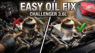 2011–2020 Dodge Challenger 3.6 Oil Filter Housing Leak Fix Guide