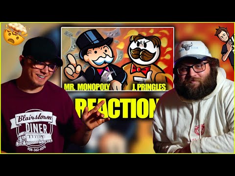 Mr. Monopoly vs. Julius Pringles - ft. LittleFlecks [Bonus Rap Battle] (REACTION)