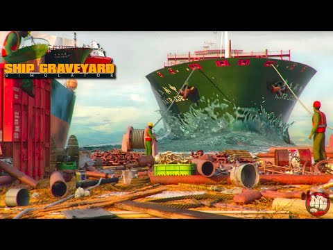 Gameplay de Ship Graveyard Simulator