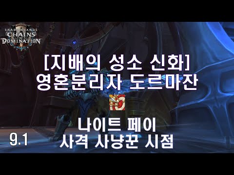 [어둠땅 2시즌 레이드 5넴] 신화 영혼분리자 도르마잔 사격 사냥꾼 시점 (Mythic Soulrender Domazain MM Hunter POV)