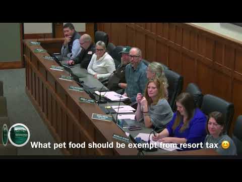 Pet food to be exempted from resort tax