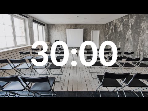 📝School Exams Ambience 📚30 min Ambient Exam Hall Sounds Timer - 30 min of the real exam room sound!