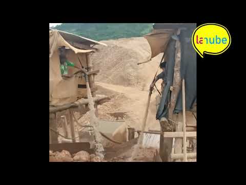 Minería de oro en Mayaya, La Paz - Bolivia