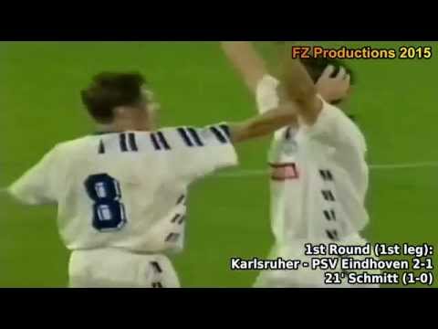 1993-1994 Uefa Cup: Karlsruher SC All Goals (Road to Semifinals)