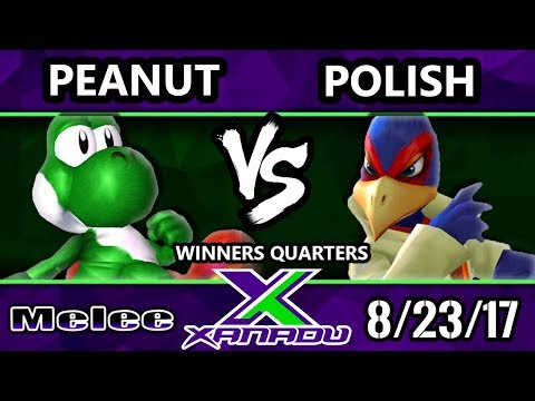 S@X 216 - Peanutphobia (Yoshi) Vs. Polish (Falco) - Smash Melee Winners Quarters - SSBM