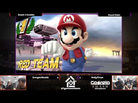 Typo @ The Lab 2/23/17 - Emmgee/Micaelis vs Wolfy/Shope - Smash 4 Doubles Round Robin