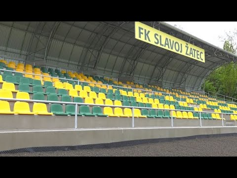 Dokončení první etapy rekonstrukce areálu FK Slavoj Žatec.-