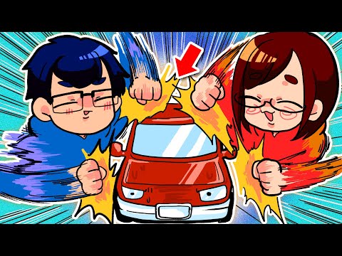 【大犯罪】夫婦で車をボッコボコに壊してしまいましたwwwwww【おすそわける メイドインワリオ】