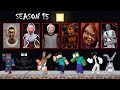 Season 15 Ghosts Team Vs Monster School Team : Minecraft Animation