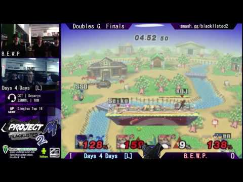 Blacklisted 2 Doubles GF: dvd + Envy (B) vs Darc + Silver (R)