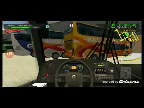 jogando heavy bus simulator na Linha paranagua PR / são Paulo SP