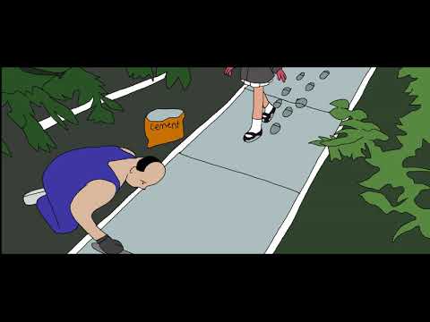 Sakura walks the cement Commercial (Uncut Version)