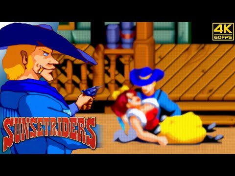 Sunset Riders - Billy (Arcade / 1991) 4K 60FPS