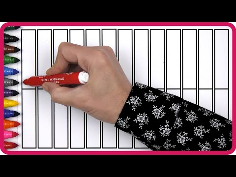 ( Rectangle Shapes ) Shapes & Numbers / 1 to 26  / Akn Kids House