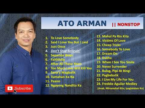 Ato Arman Tawag ng Tanghalan NONSTOP PLAYLIST