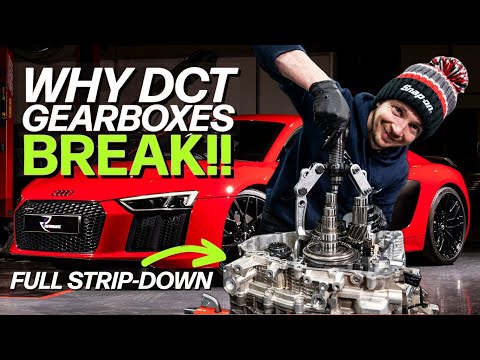 Why R8 & Lamborghini DCT Gearboxes Fail! | How To Upgrade The V10 Transmission