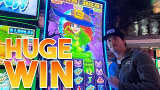 Huge Win On A New Bubble Mania Slot Machine At Coushatta Casino Resort!