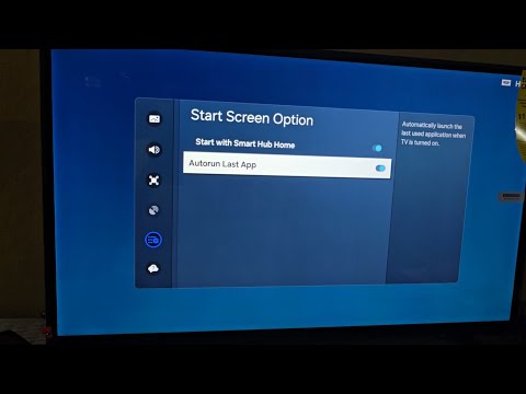 Autorun Last App Samsung Tv