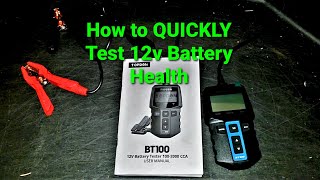 How to Test Your 12v Battery