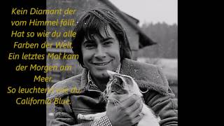 Roy Black California Blue (Lyrics, Karaoke)